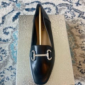 *Brand New* Beautiful Faux Leather black loafers